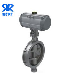 硬密封對夾氣動<a href='http://www.ems-hebei.cn/Product/diefa/' target='_blank'>蝶閥</a>